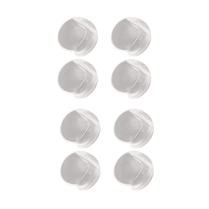 Safe-O-Kid-Packof 8-Kids Transparent Ball Shaped Corner Caps