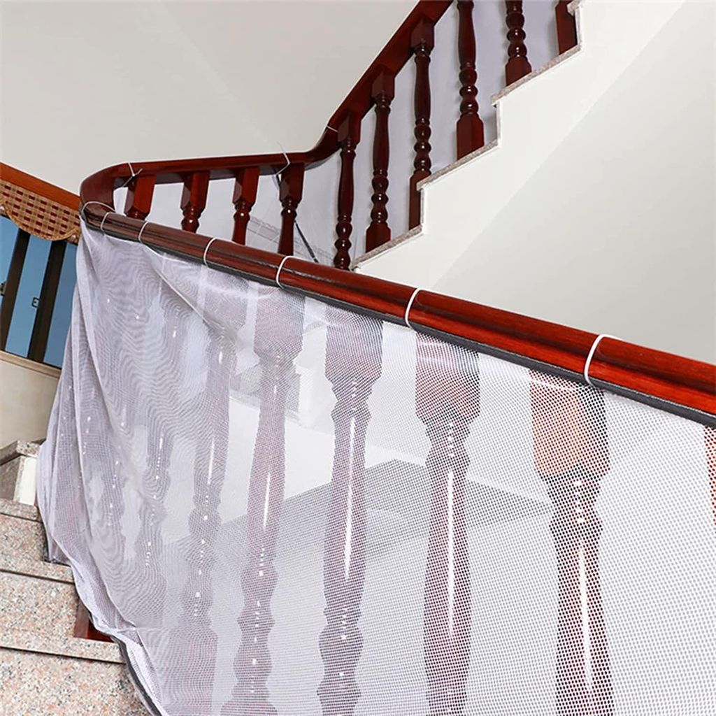 Safe-O-Kid-Fine Mesh Fall Prevention Safety Net