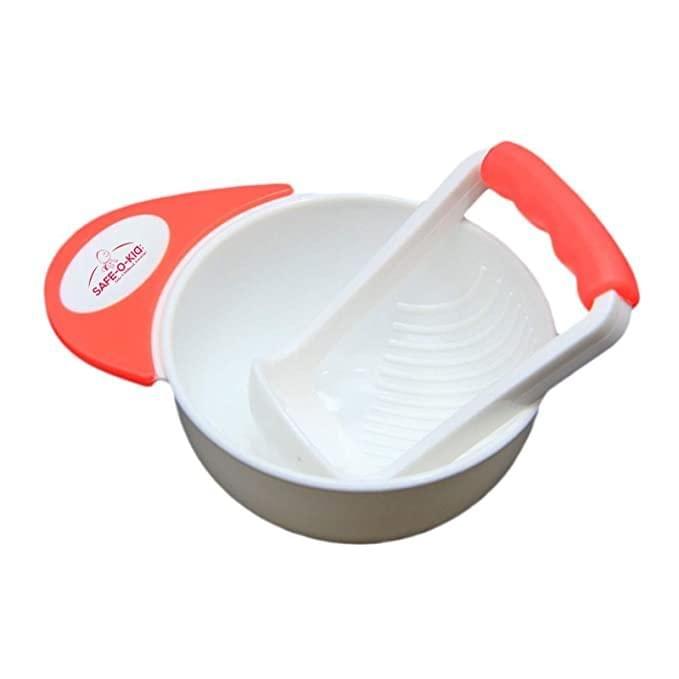 Safe-O-Kid Feeding Bowl,Masher/Serving Bowl For Baby