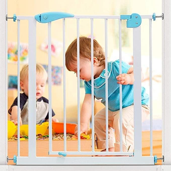 Safe-O-Kid Adjustable Safety Gate covers with lock