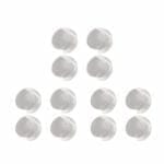 Safe O Kid Transparent Round Corner Caps, Pack of 12