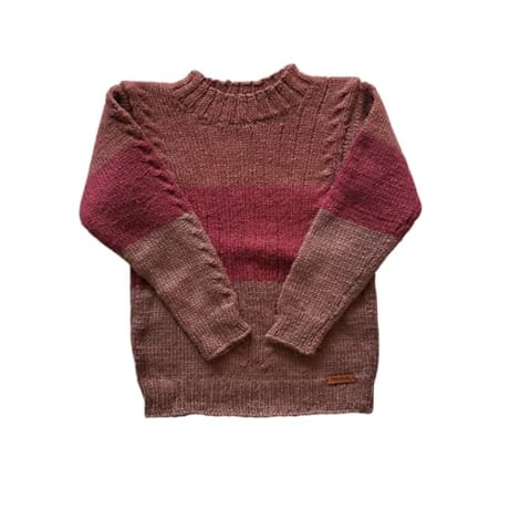 Nani dadi creation Handknitted Multicolor Soft Sweater for Kids | Unisex | 3-4 Years |