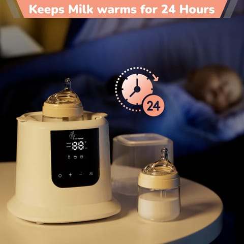 R for rabbit Hot Bot Smart Baby Bottle Warmer 3-in-1 Multifunctionality And LED Smart Touch Screen