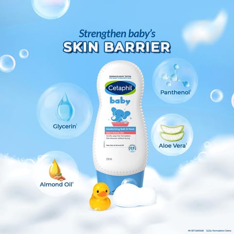 Cetaphil Baby Moisturising Bath & Wash 230 ml