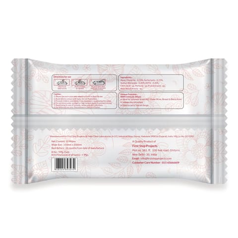 Sirona Intimate Wet Wipes 10 Wipes